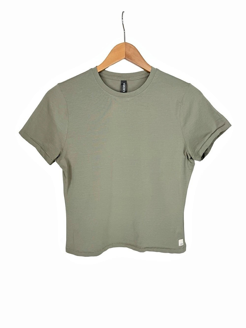 Vuori Short Sleeve Lux Tee Green Medium Women’s EUC